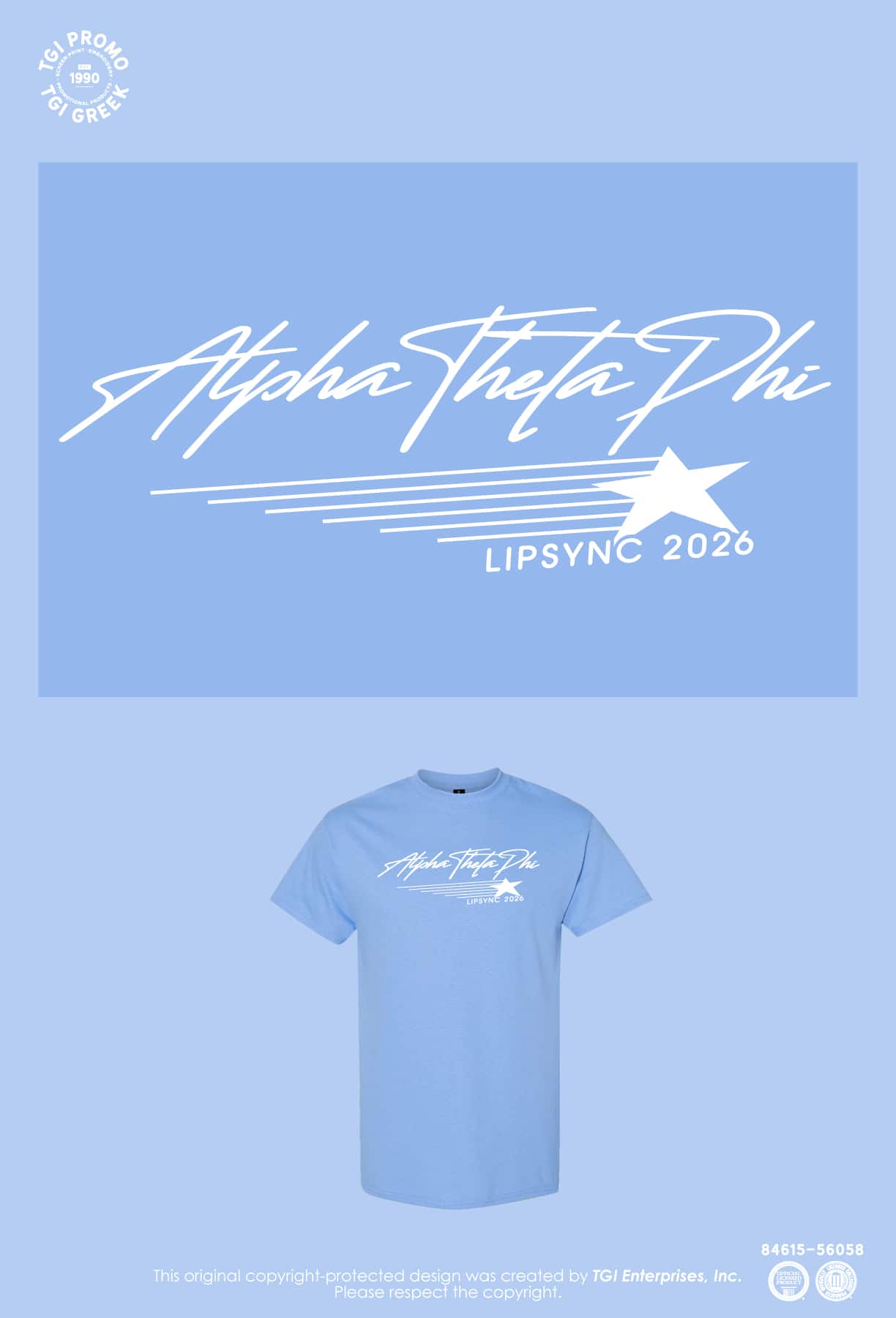 Alpha Theta Phi – RED Lipsync Shirts