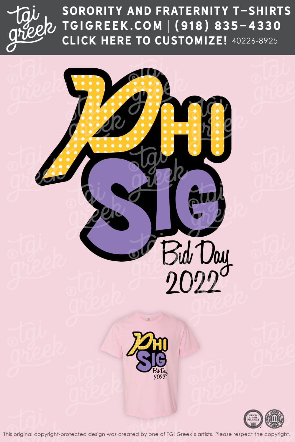Phi Sigma Sigma – SHIP Bid Day