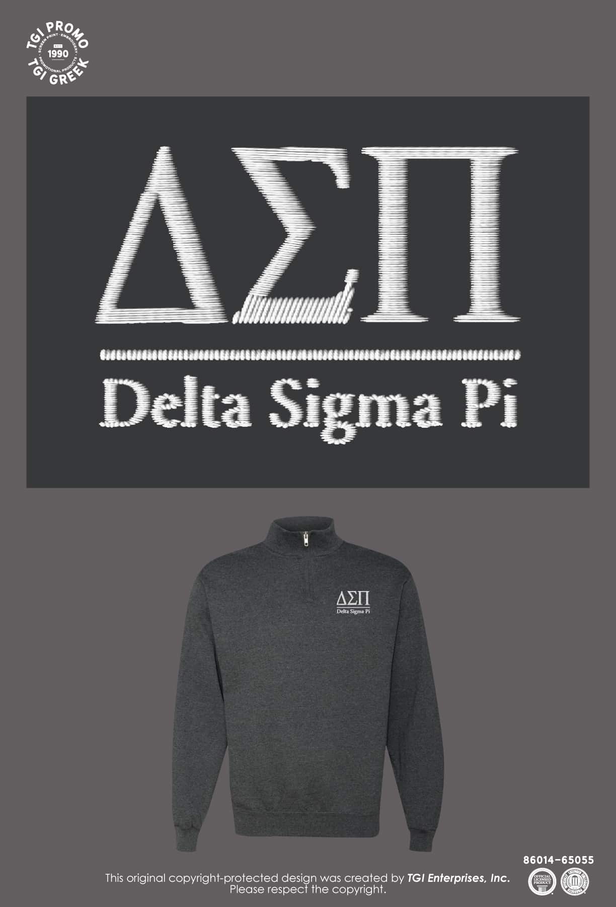 Delta Sigma Pi – UCF Quarter Zip