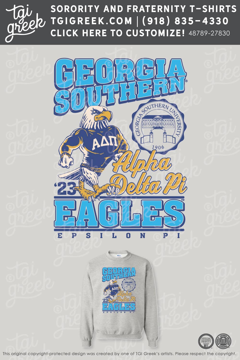 Alpha Delta Pi – GSU Family Weekend Crewnecks