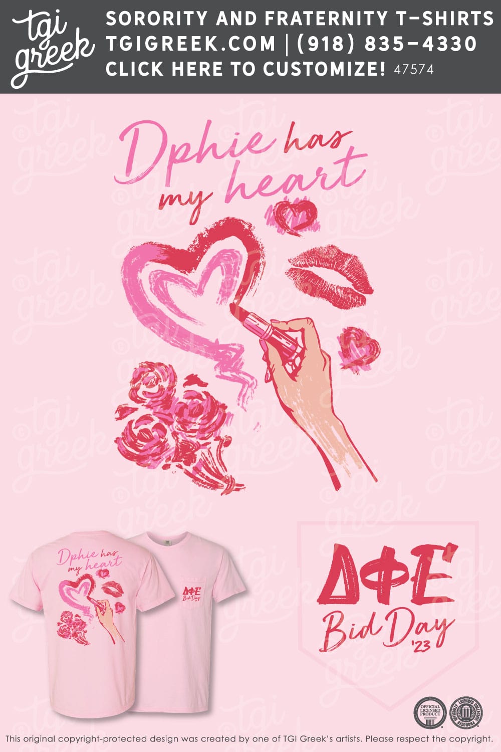 Delta Phi Epsilon – TSU Cob Bid Day