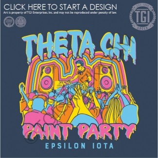 Theta Chi-ECU Paint Party