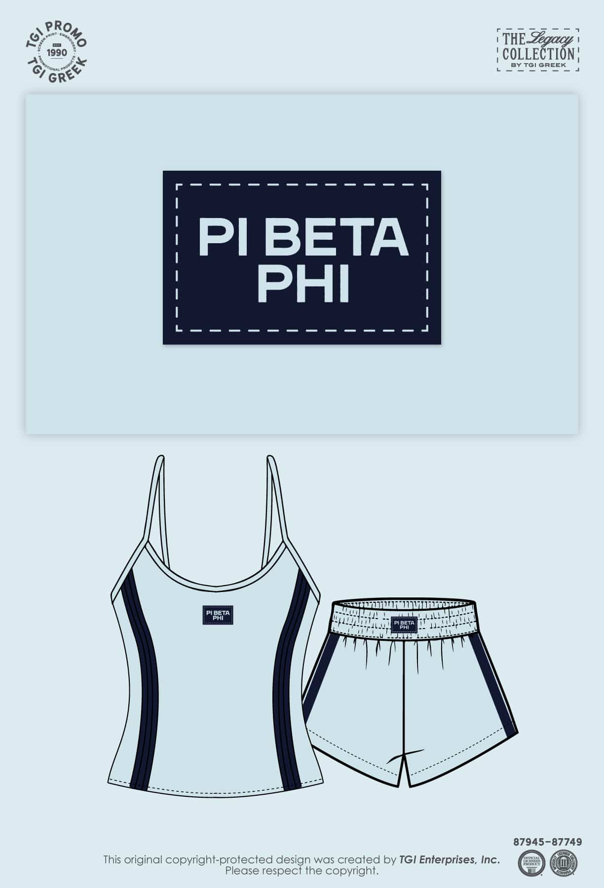 Pi Beta Phi – TGI Greek Patch Set