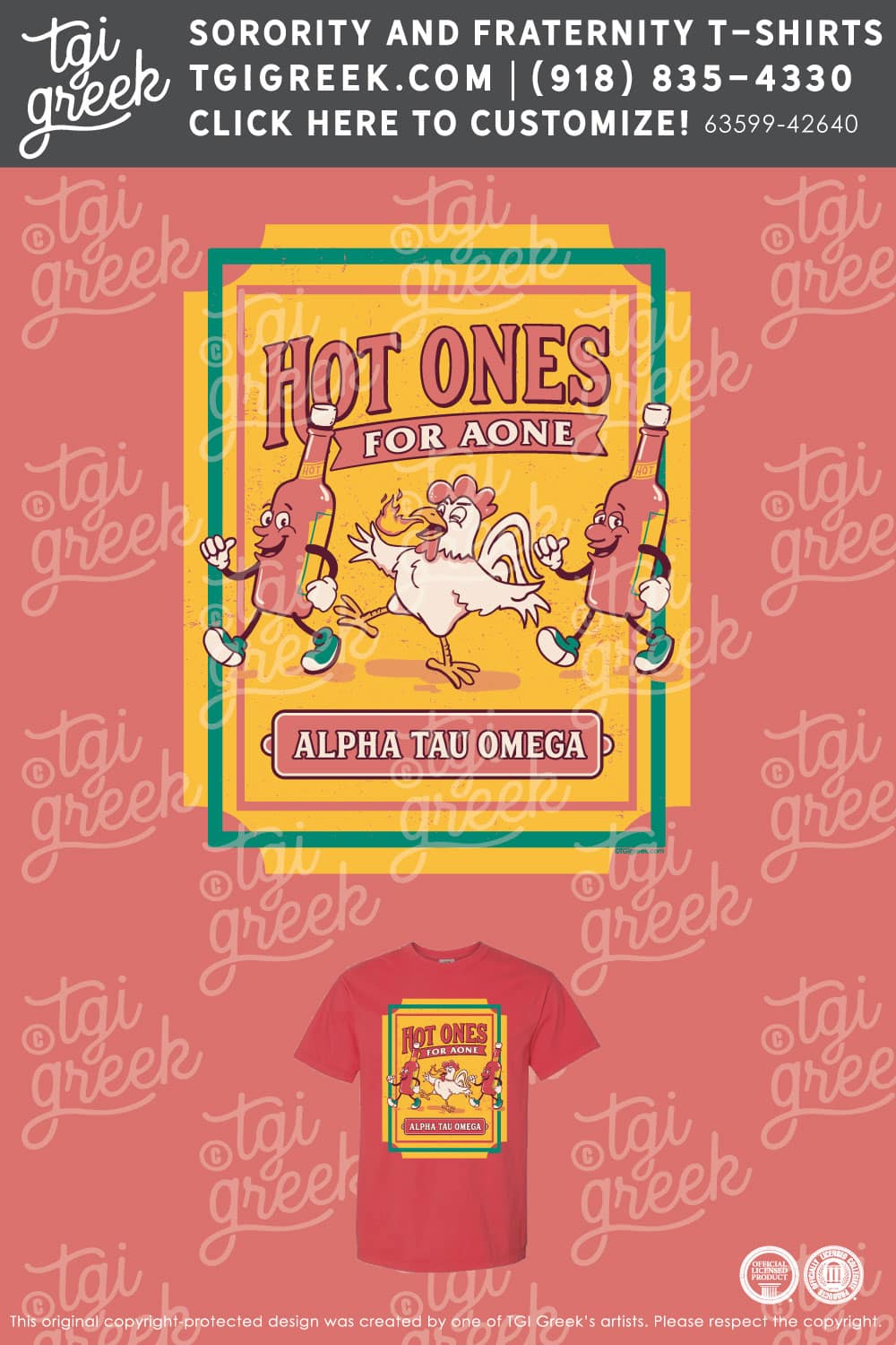 Alpha Tau Omega – SAMF Hot Ones For Aone