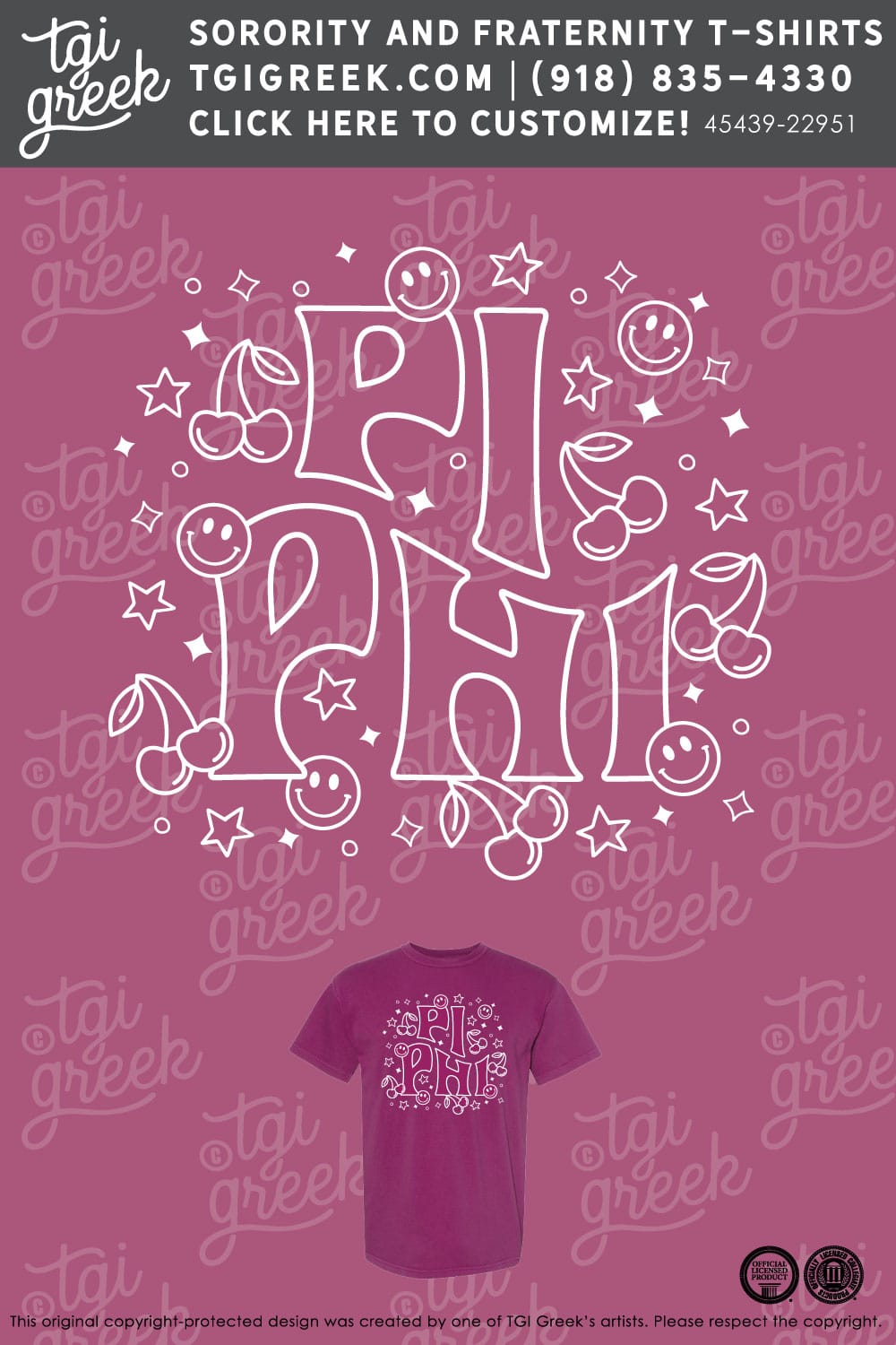 TGI – Pi Beta Phi Cherry Smiles