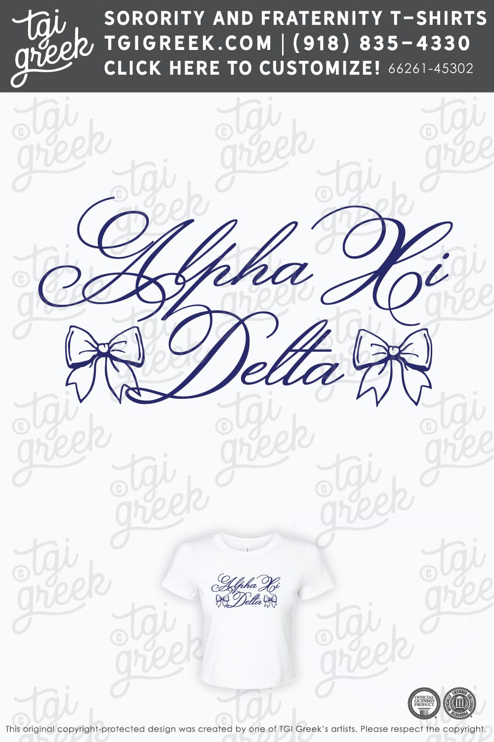 Alpha Xi Delta – NCSU PR Set Top