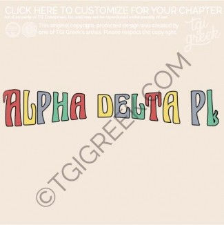 TGI Alpha Delta Pi Small Flame PR
