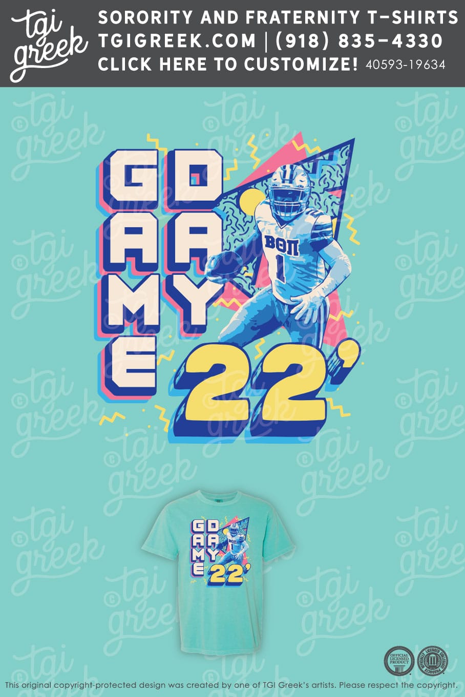 TGI – Beta Theta Pi 90s Game Day