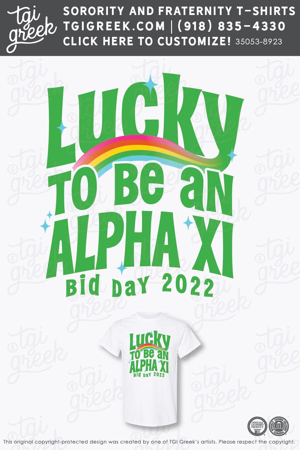 Alpha Xi Delta – TOWS Bid Day