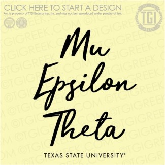 Mu Epsilon Theta-TSU PR