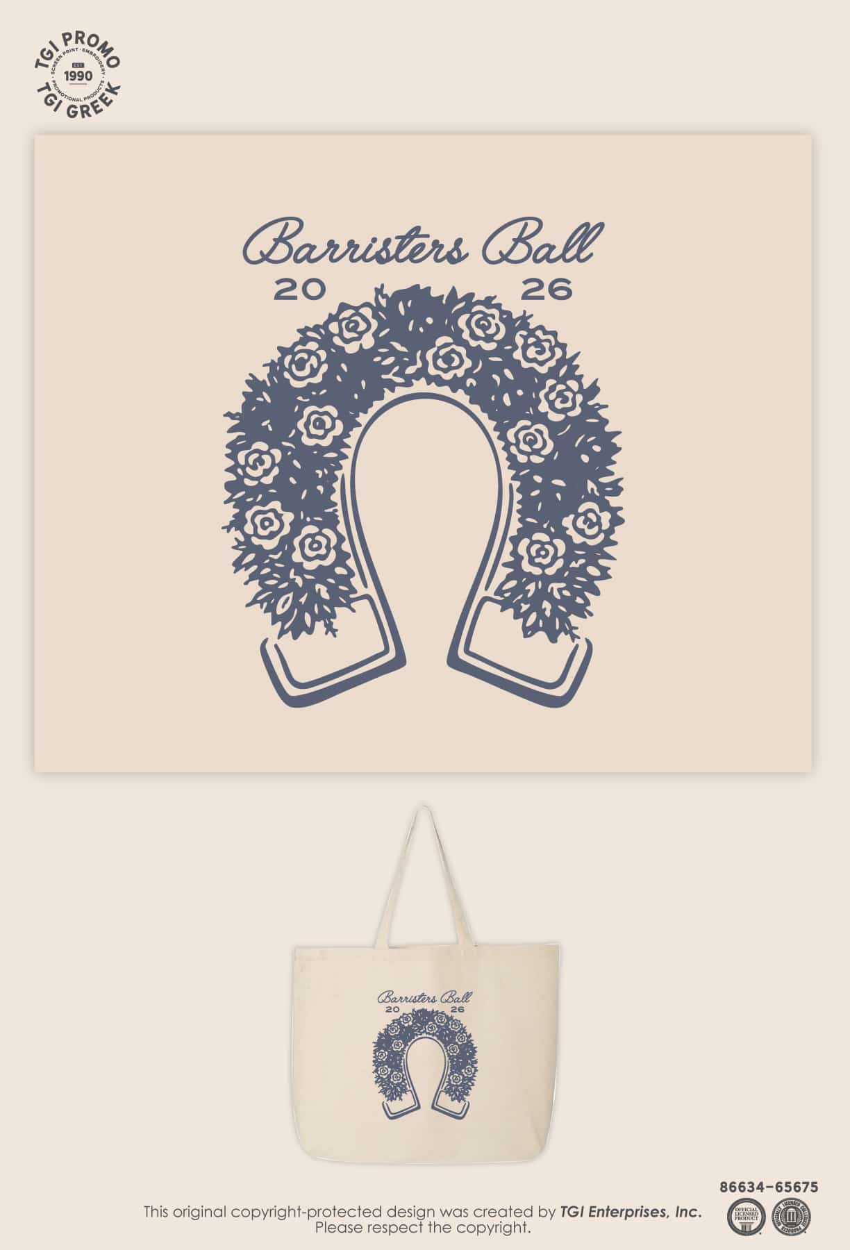 University of Tulsa – Law Barristers Ball Tote