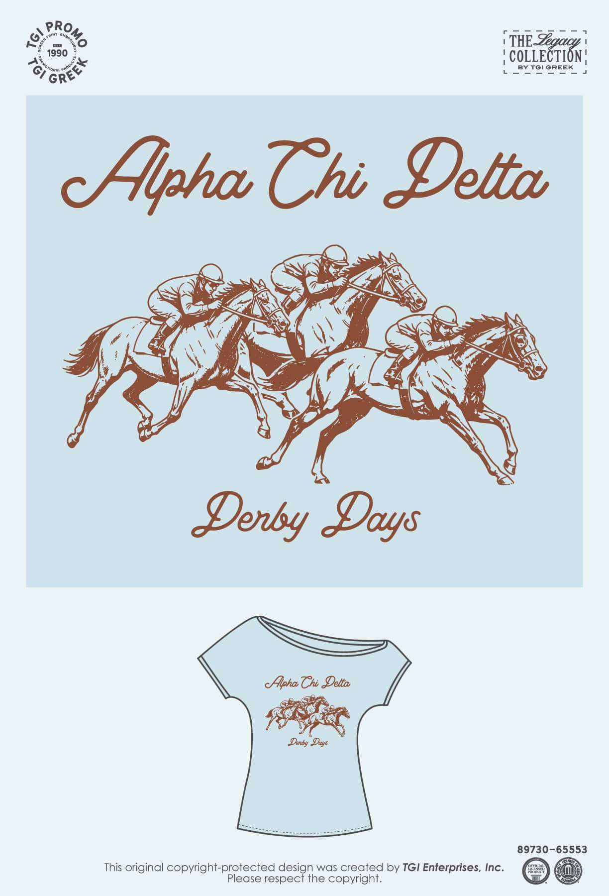 Alpha Chi Delta – TGI Greek Derby Days