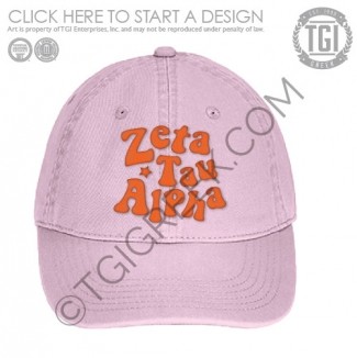 TGI-Zeta Tau Alpha Hat Design