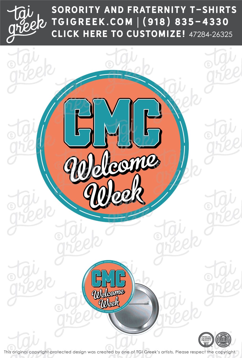 Copper Mountain College – Button
