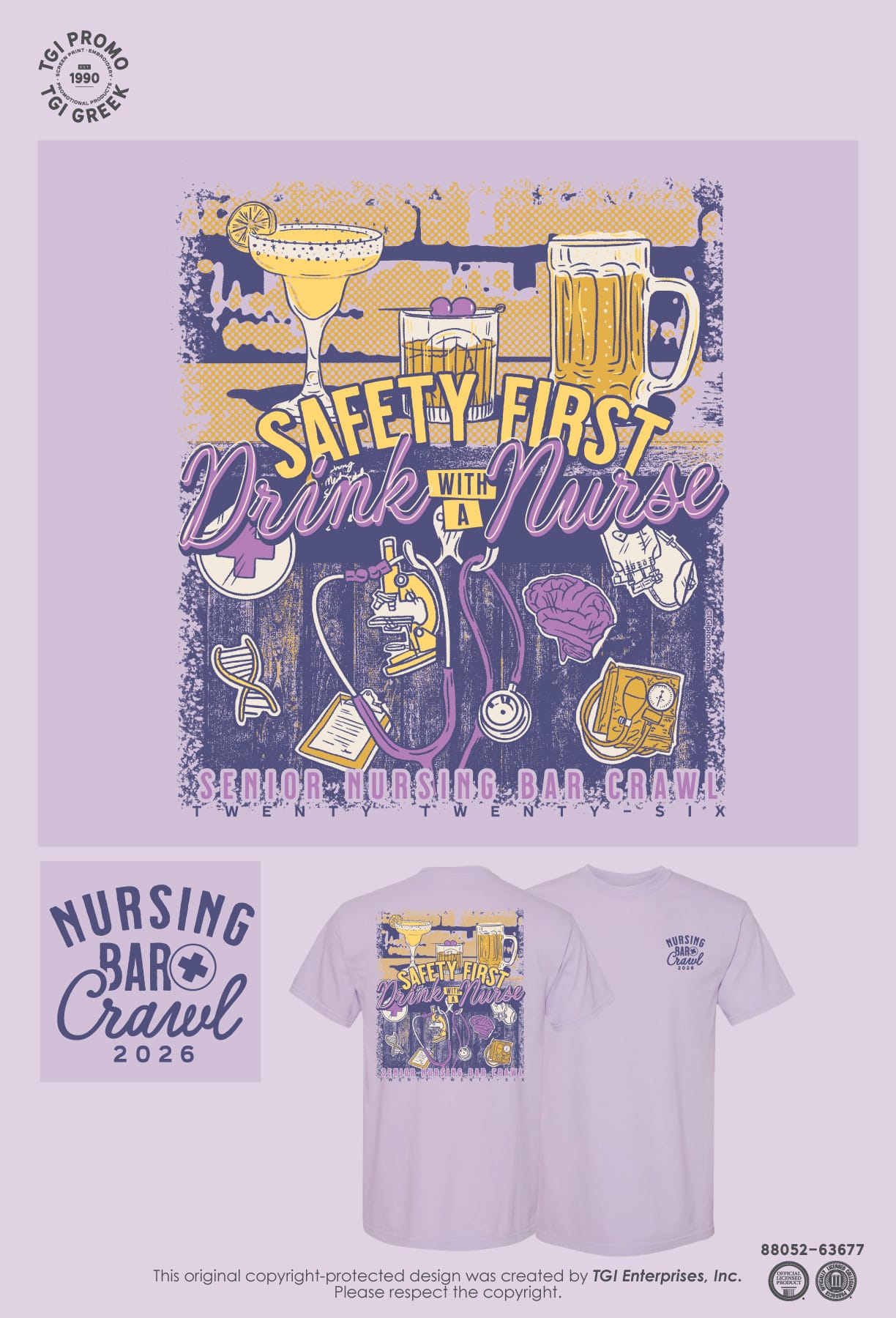 Senior Bar Crawl – Nursing East Carolina University