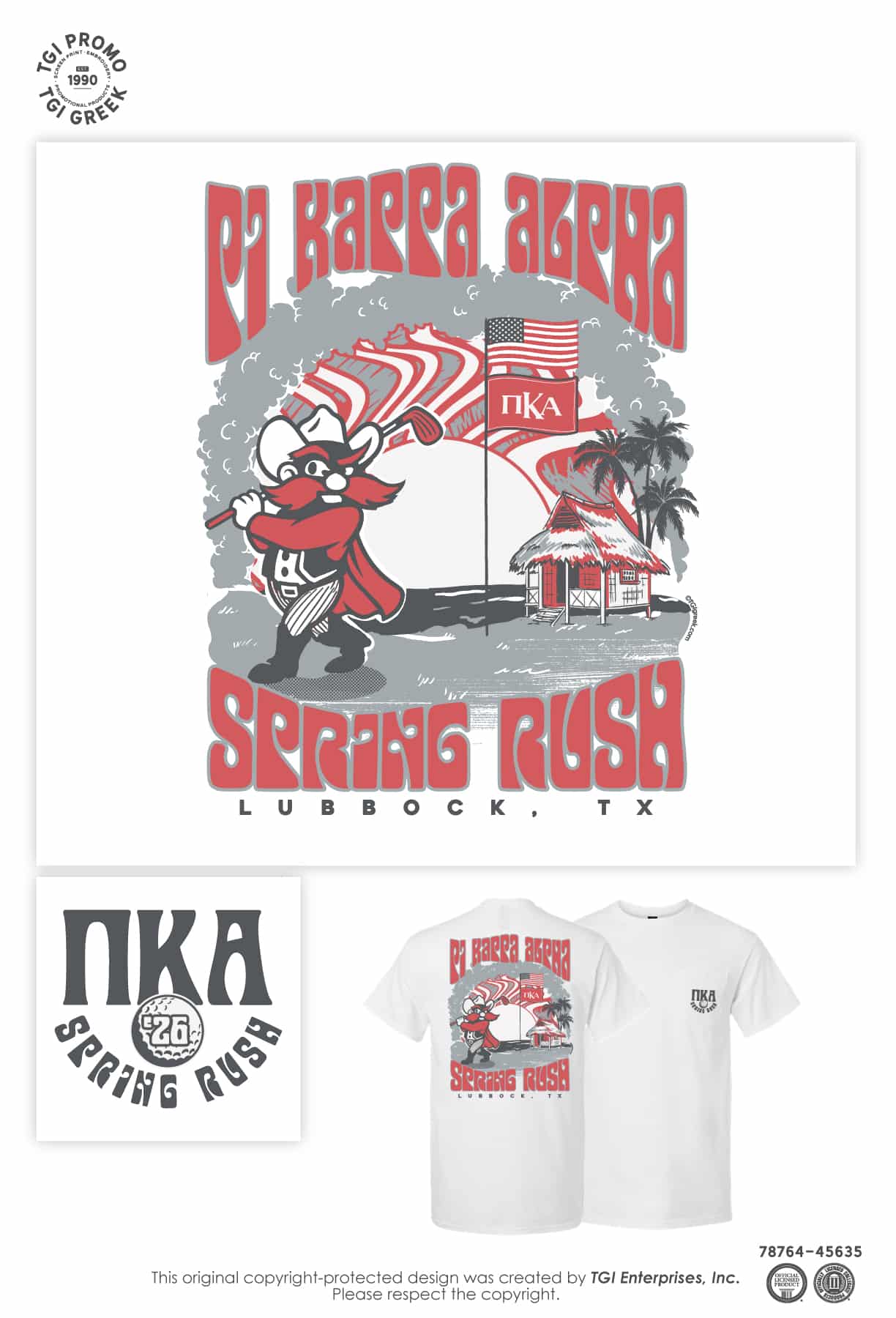 Pi Kappa Alpha – TXTECH Spring Rush Golf