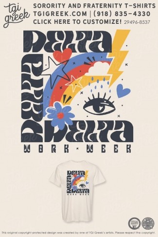 TGI – Delta Delta Delta Retro