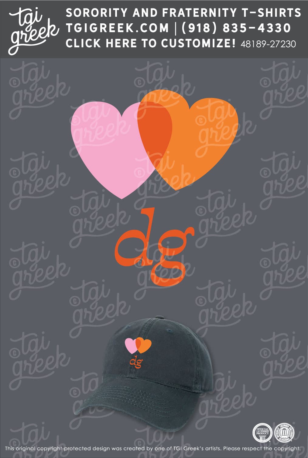 Delta Gamma – SDSU Parents Weekend Hat