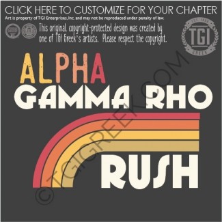 TGI – Alpha Gamma Rho Retro Rush