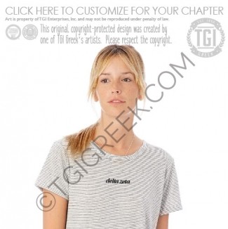 Delta Zeta-UCO Recruitment Stripes