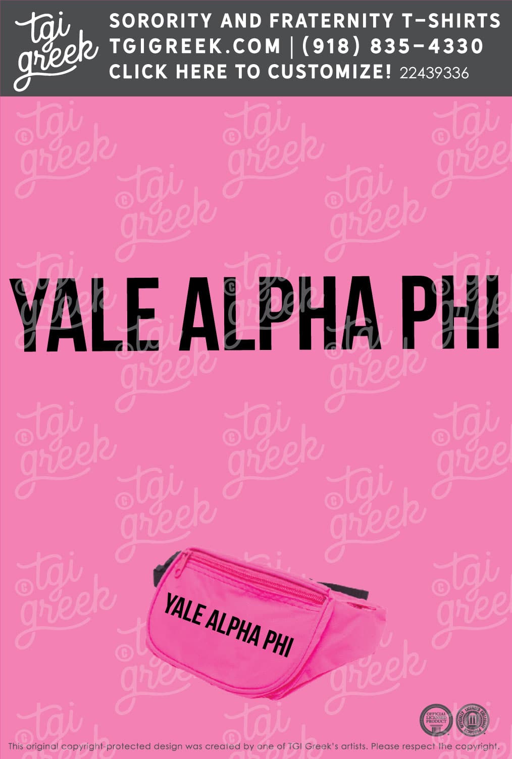 Alpha Phi – YU Fanny Pack