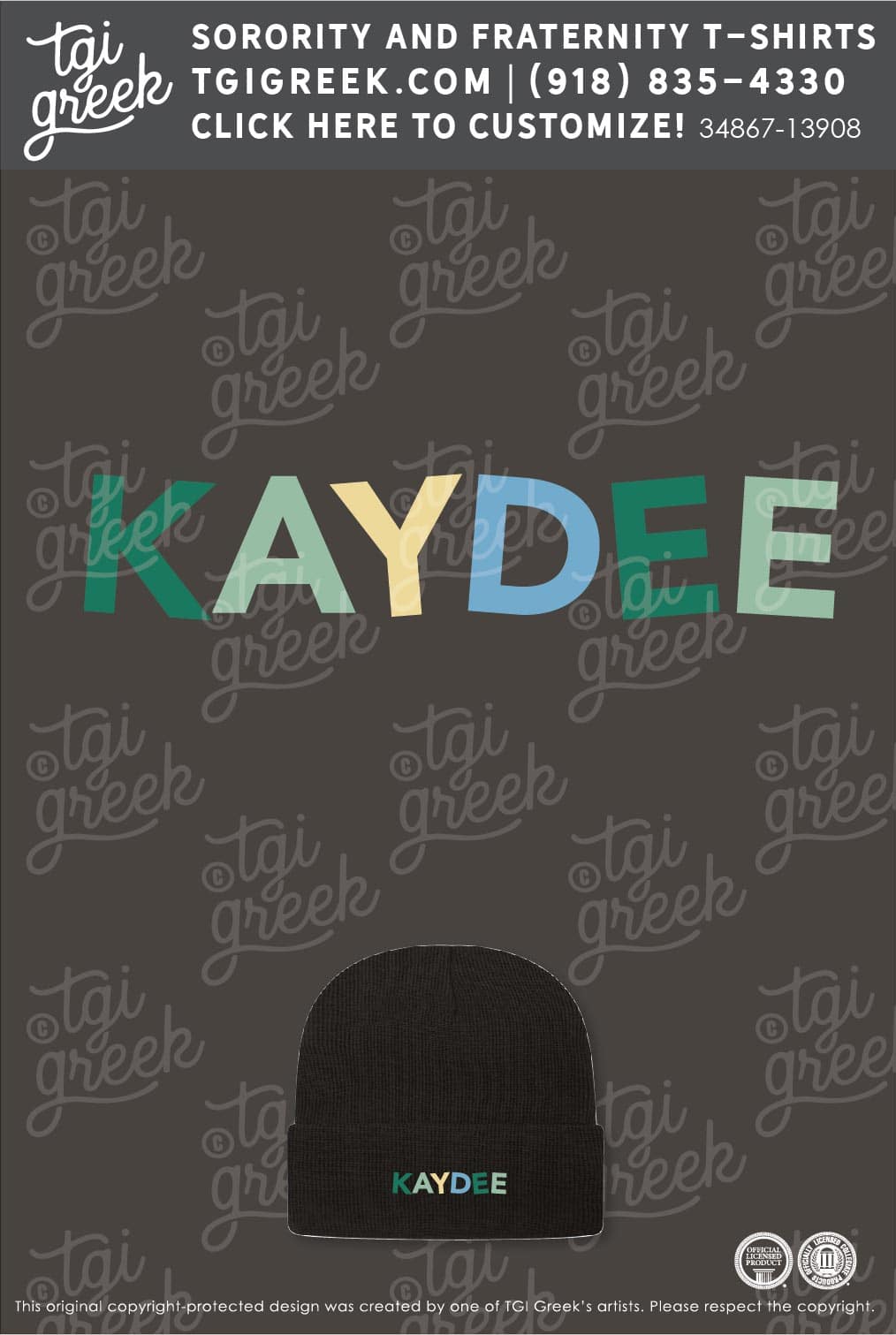 TGI – Kappa Delta Jan Live Sale