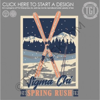 TGI – Sigma Chi Crossed Ski Spring Rush