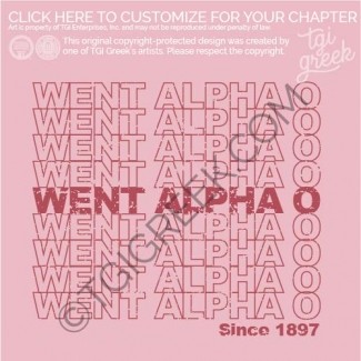 Alpha Omicron Pi – Bid Day