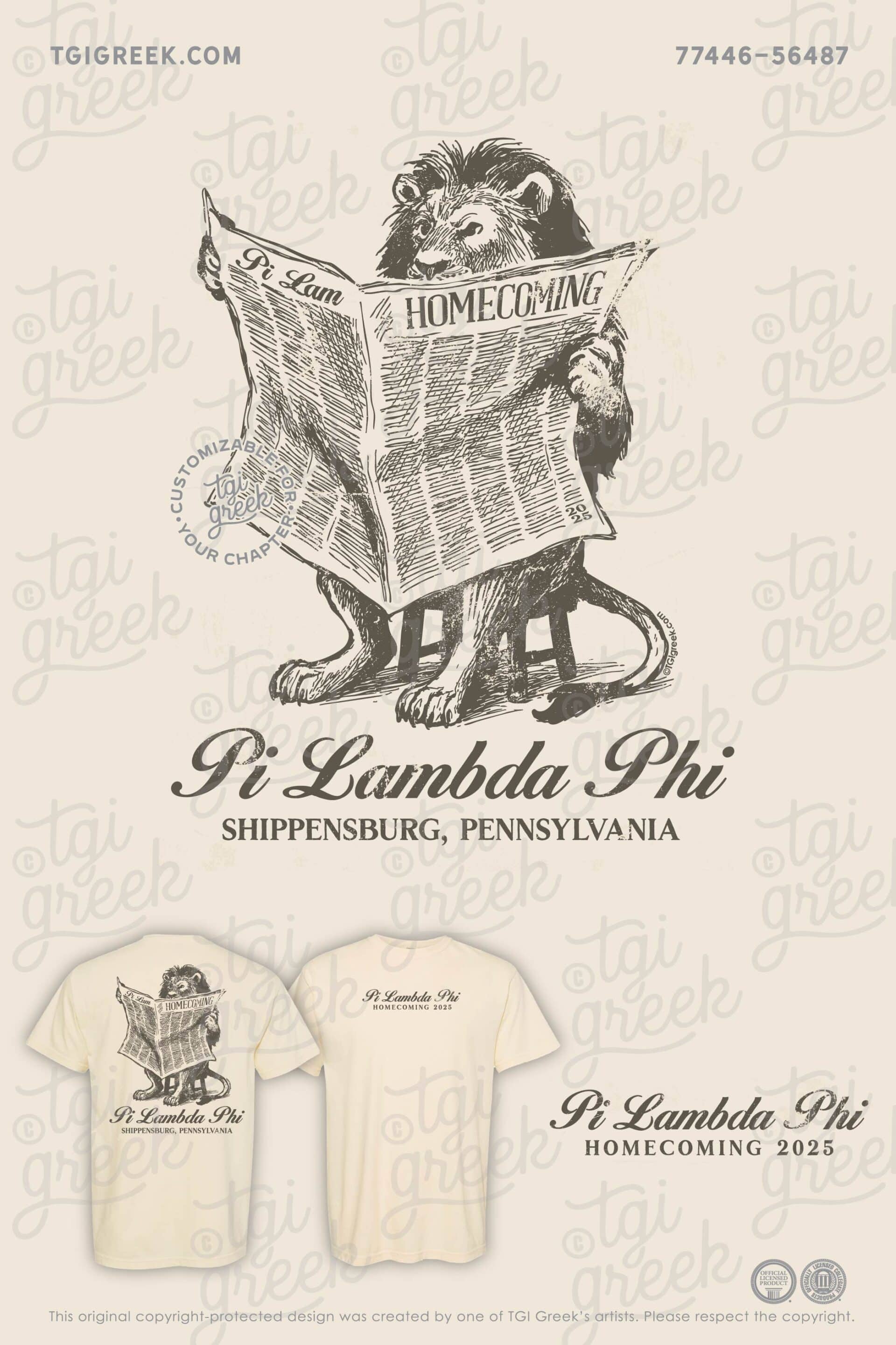 Pi Lambda Phi – Newspaper Homecoming