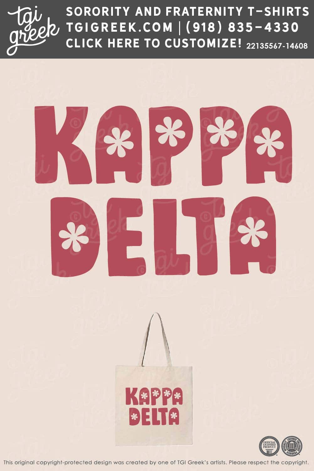 Kappa Delta – KU Tote
