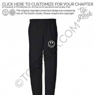 TGI – Sigma Sigma Sigma Psychodelic PR Smiley Face Joggers
