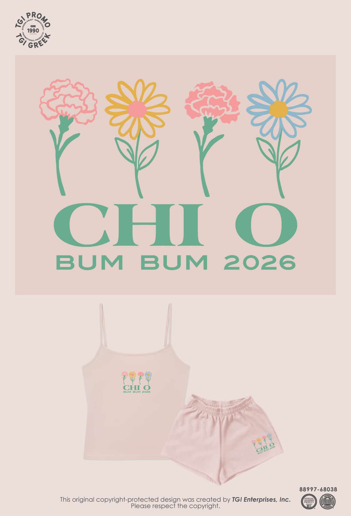 Chi Omega – KU Formal Set