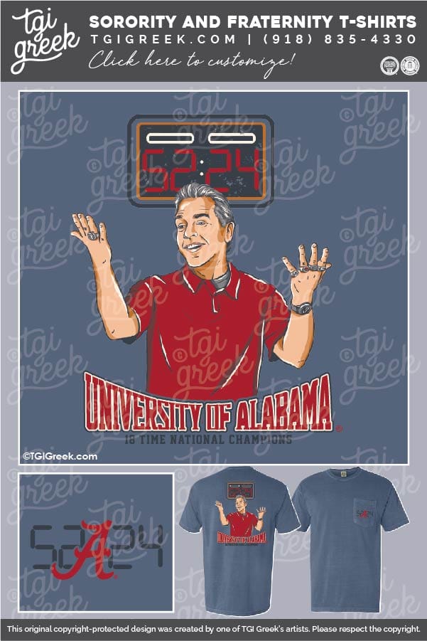 University of Alabama – National Championship – Illustration