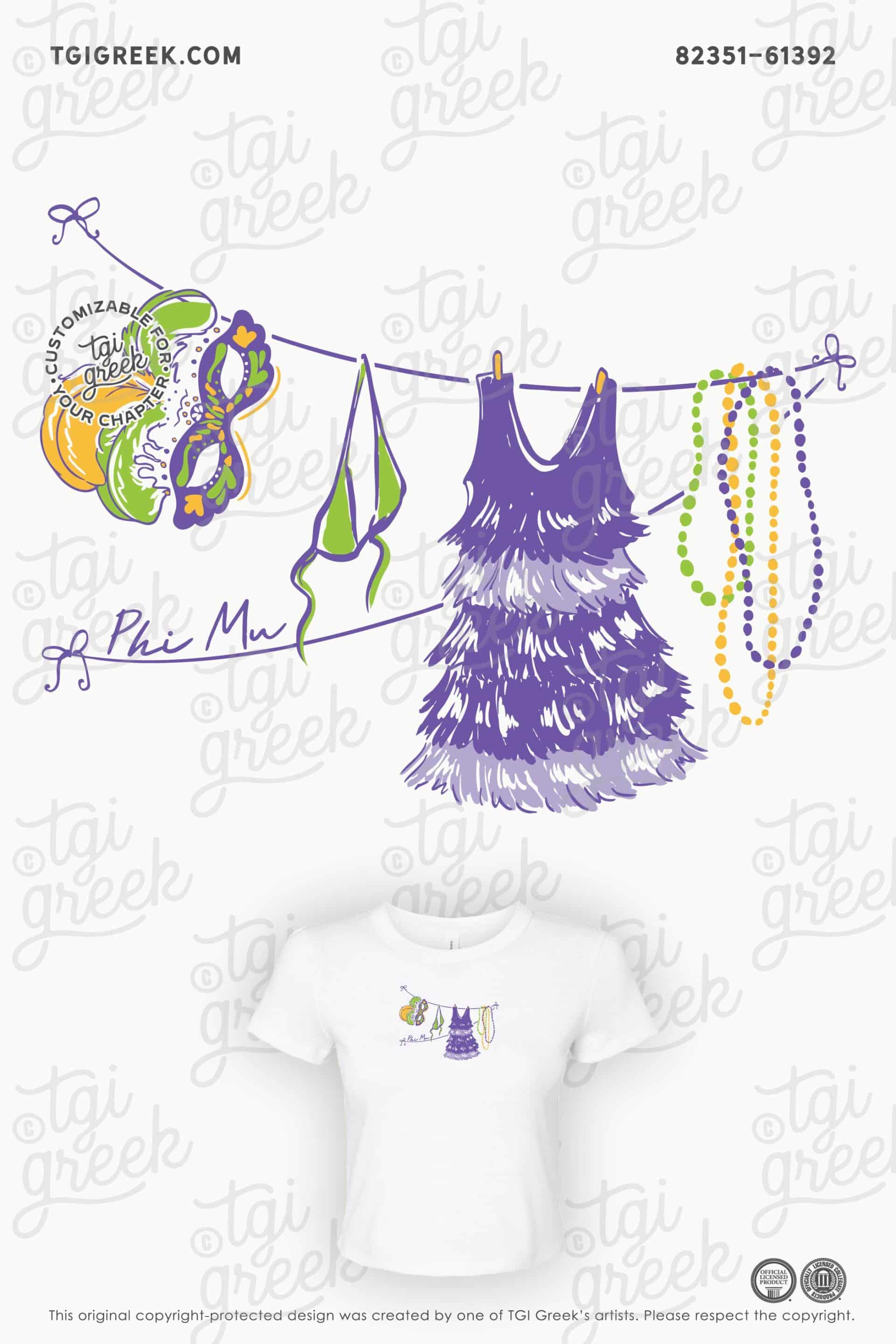 Phi Mu – TULA Mardi Gras