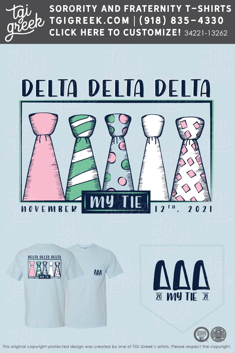 Delta Delta Delta – JIU My Tie