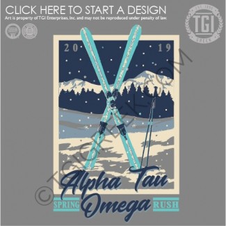 TGI – Alpha Tau Omega Crossed Ski Spring Rush