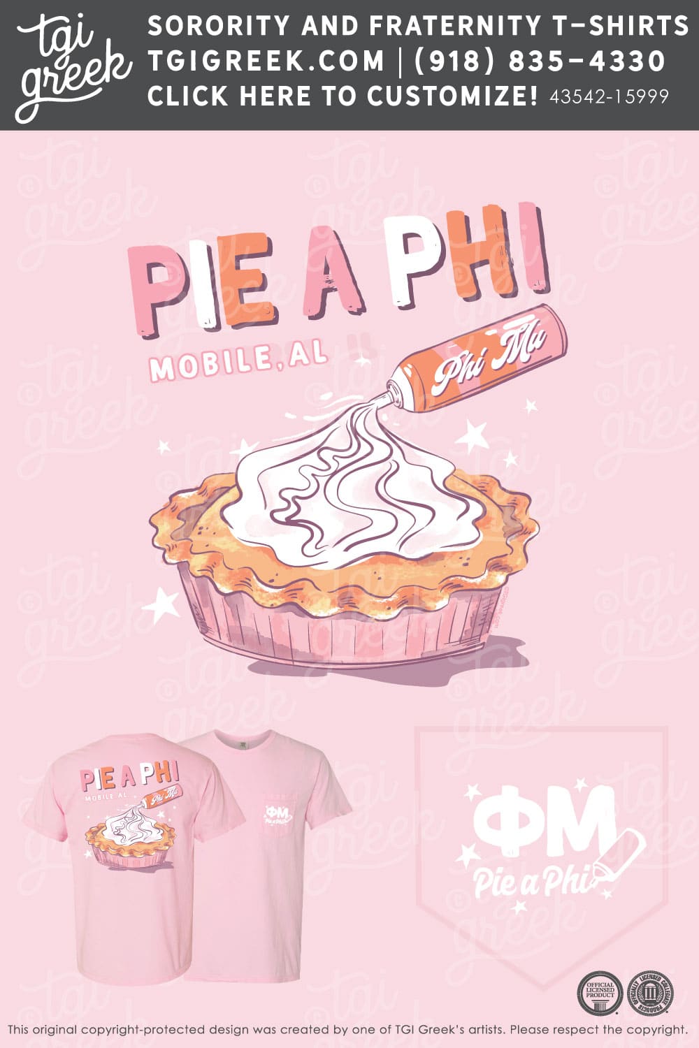 Phi Mu – USAL Pie a Phi