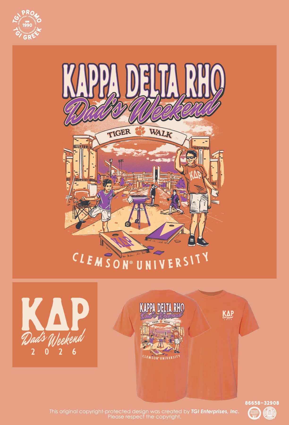 Kappa Delta Rho – CLEM Dad’s Weekend