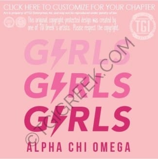 TGI – Alpha Chi Omega Girls