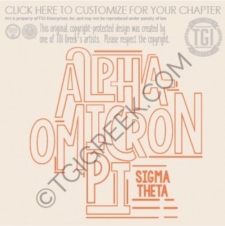 Alpha Omicron Pi – SHSU pr Shirt