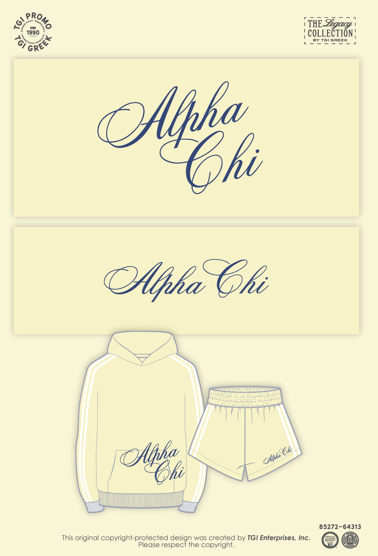 Alpha Chi Omega – TGI Spring Merch Drop