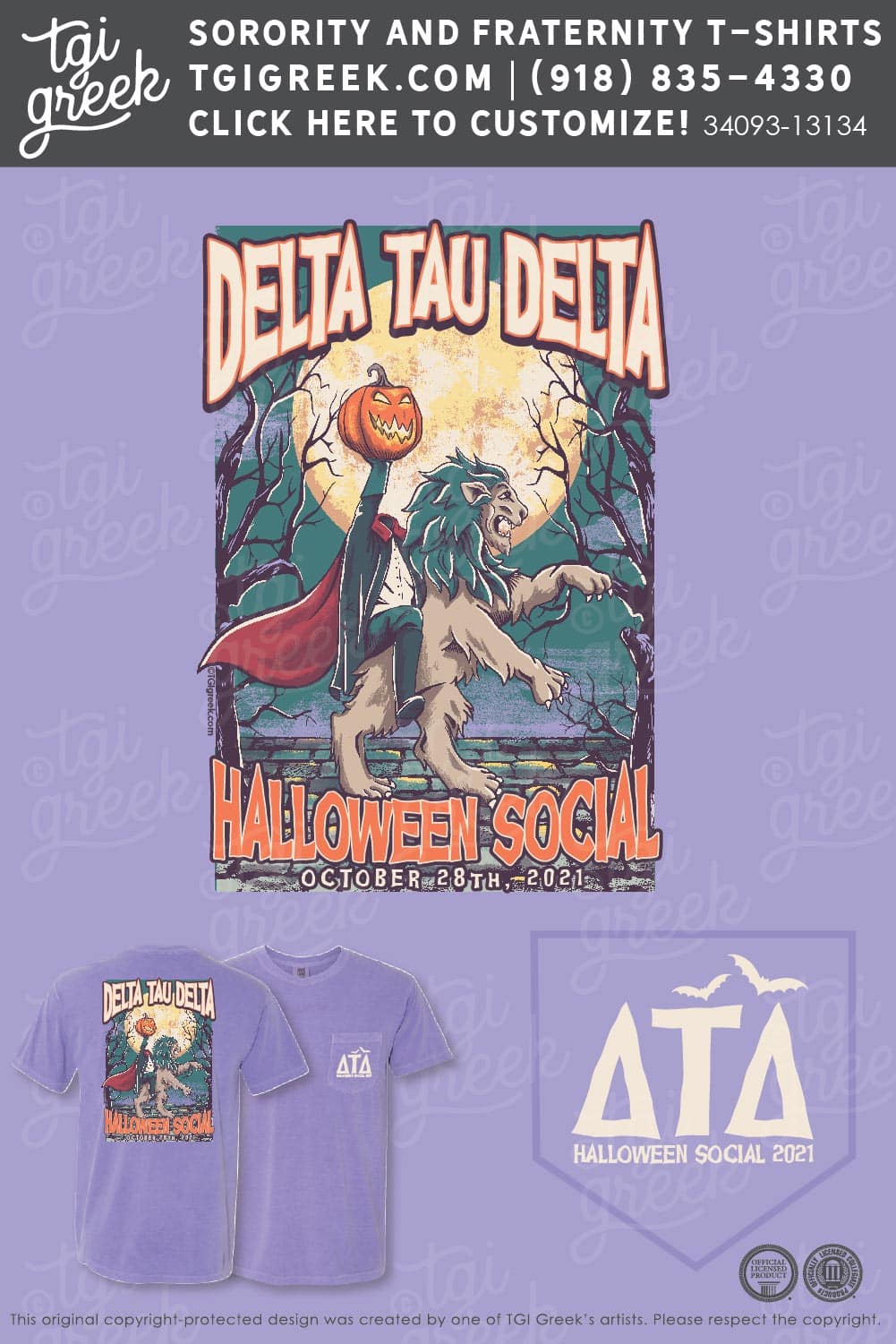 Delta Tau Delta – SLA Halloween Social