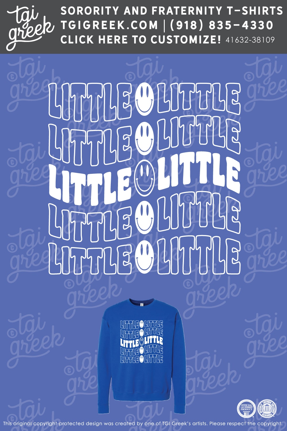 LIVE – Big Little Blue Smiley