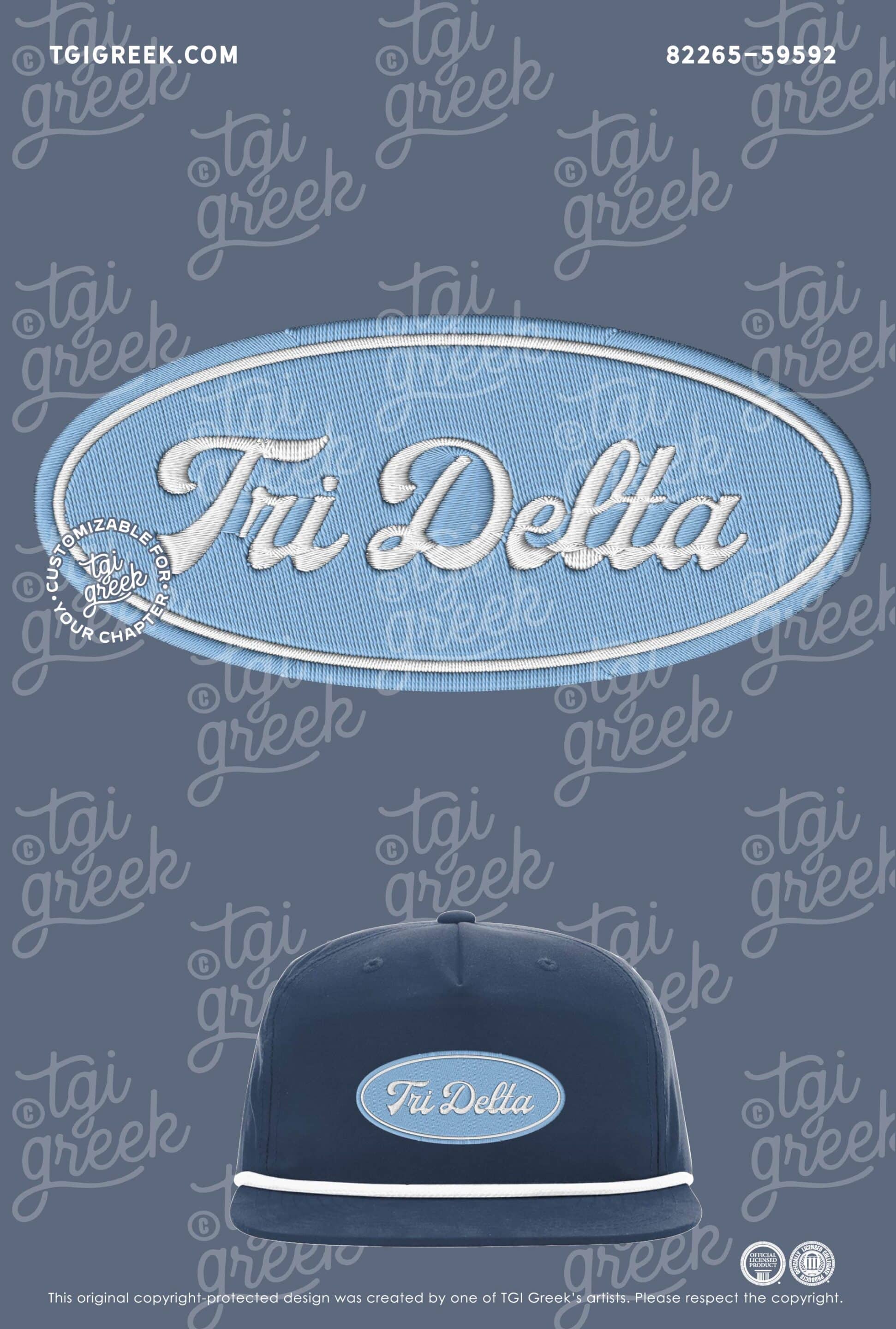 Delta Delta Delta – OU Rope Hat