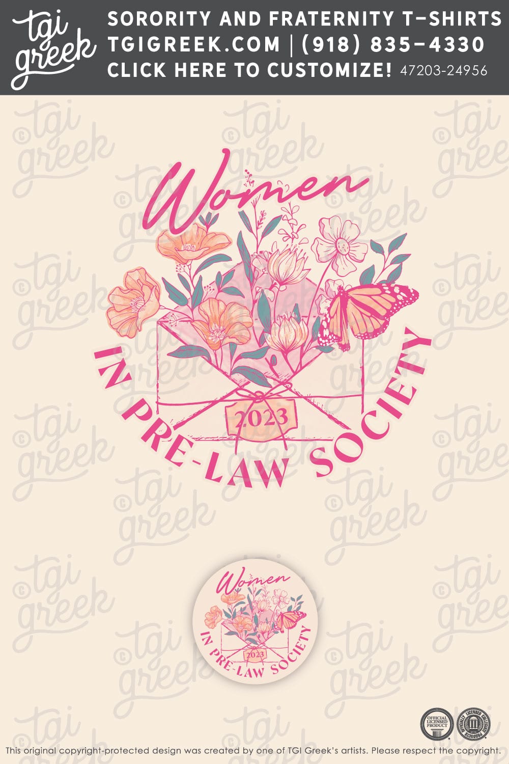 FSU – Women In Pre Law Society Sticker