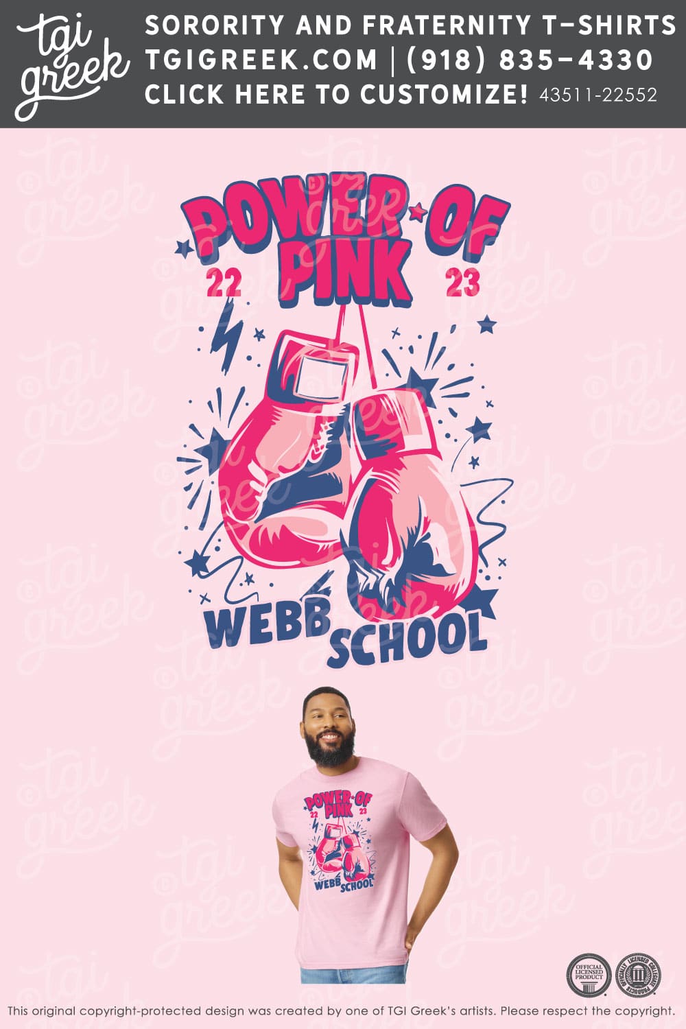 WEBB – Power of the Pink Tee