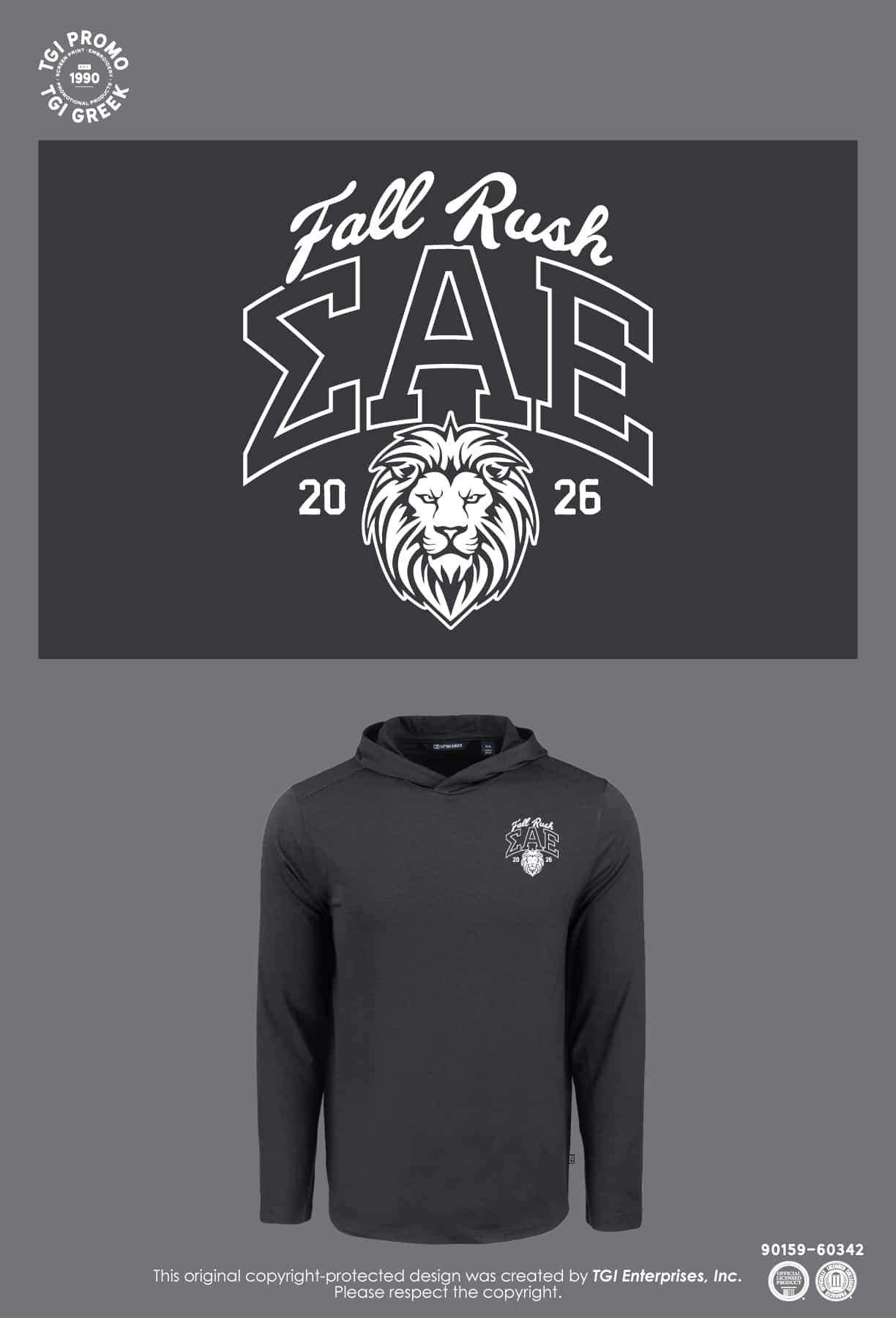 Sigma Alpha Epsilon – TGI Greek New Stock Rush Pullover