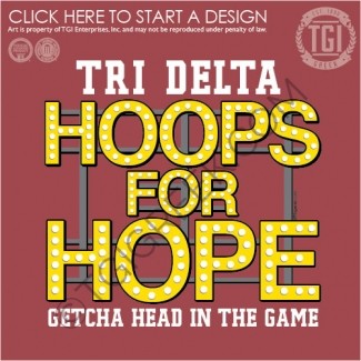 Delta Delta Delta-TU Hoops For Hope