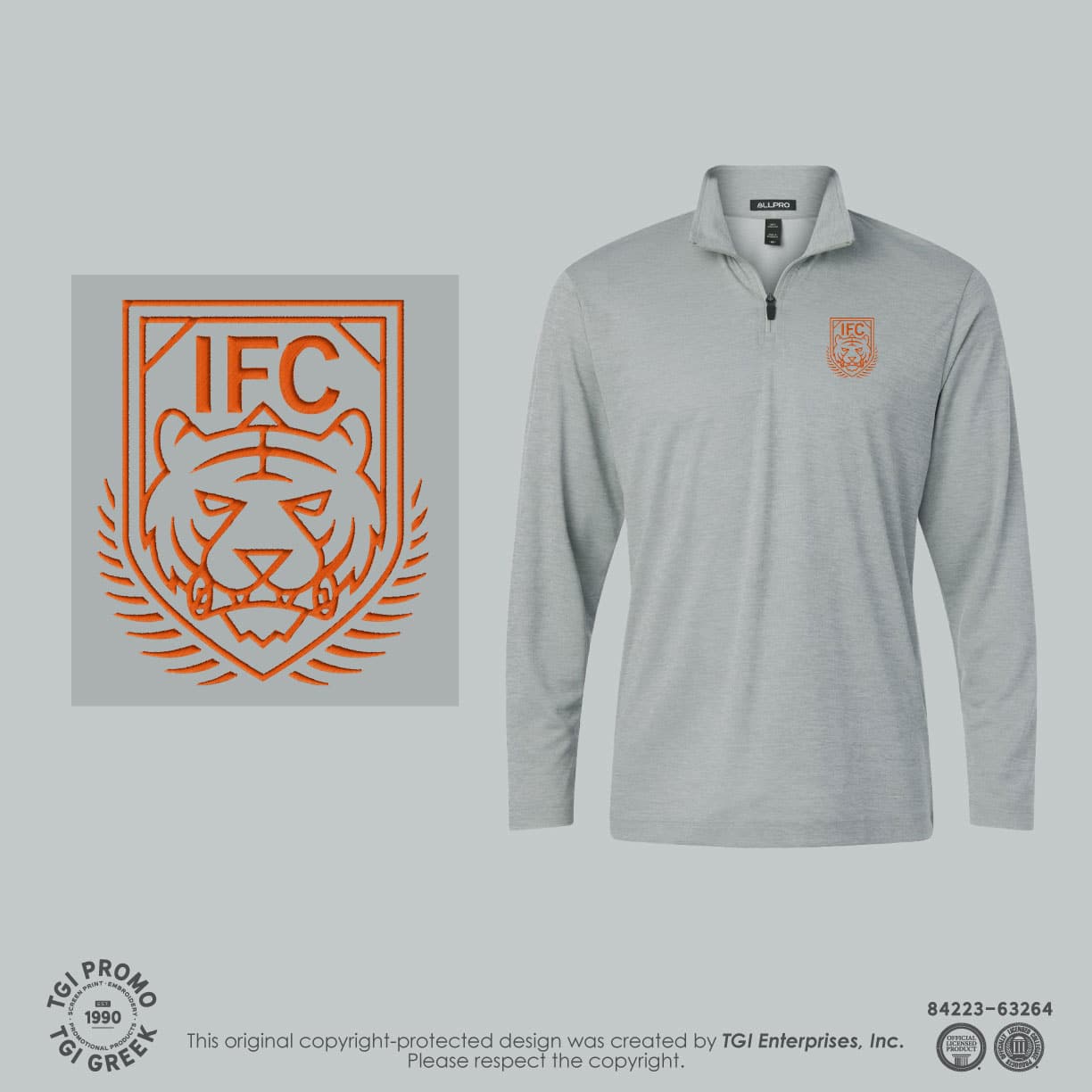 The Interfraternity Council – CLEM Quarter Zips