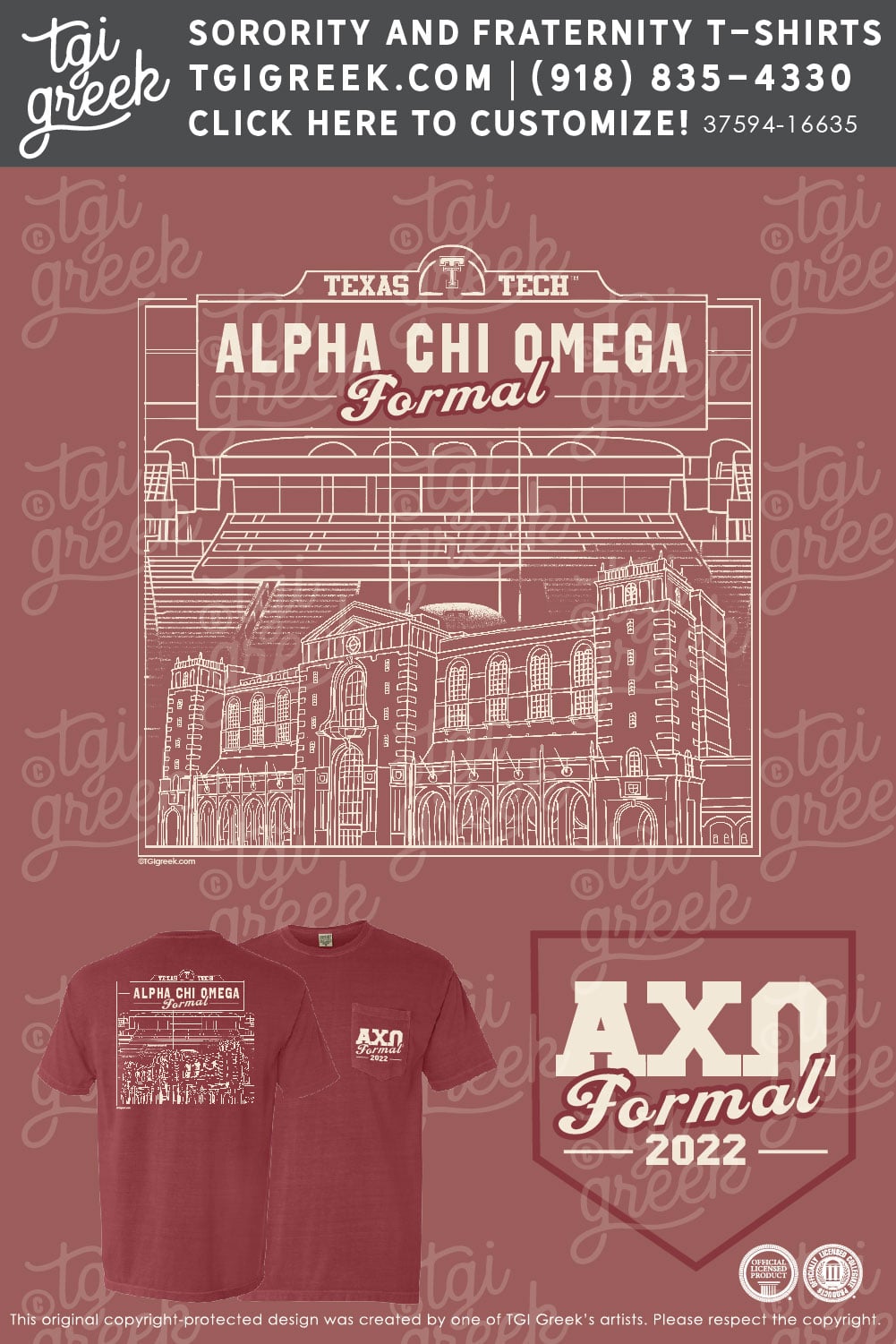 Alpha Chi Omega – TX TECH Formal